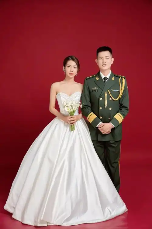 各军种的婚纱照,网友看呆了!