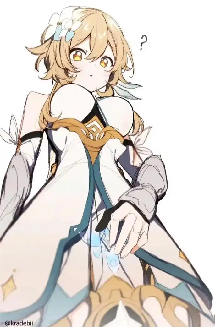 三张图#原神 #图片来自网络 #all荧 - 抖音