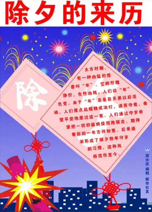 年的来历和习俗 - 美篇