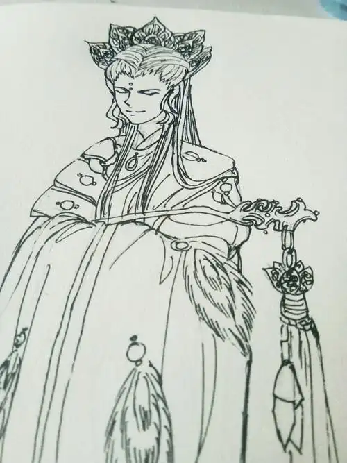 霹雳神之简笔画