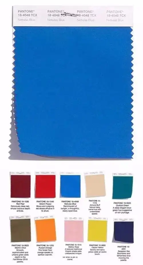 2018下半年流行色你的衣橱还缺一抹星空蓝