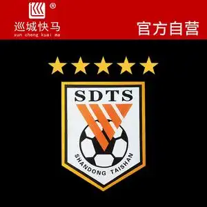 巡城快马汽车贴纸 反光车贴山东鲁能泰山队队徽球迷车贴 球队车贴