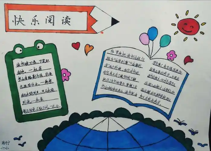 知识与我同行,读书伴我成长——六一班读书小报集锦