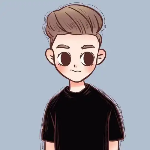 微信头像,萌眼卡通,男生头像,情侣头像