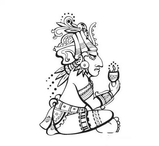 简单好看的非洲土著人简笔画图片