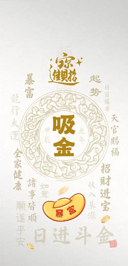 龙年行大运,财富滚滚来.点赞转发,财运到家!  #玄真壁纸##手机壁纸