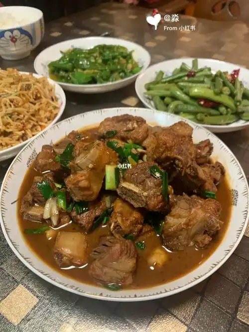 家常晚餐_晚餐_家常菜_清炒菜心_美食_美食展示_普通美食展示