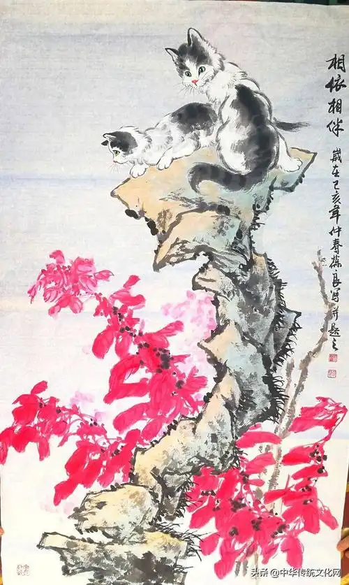 当代花鸟画家晋葆良作品欣赏