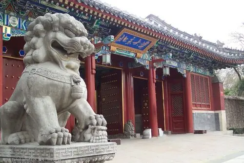 北京大学西门图片