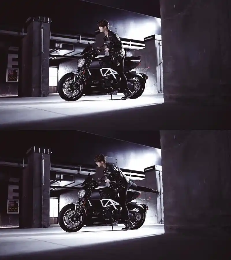 [鹿晗][分享]200329 滴滴!鹿司机上路了 他的摩托车后座等你来