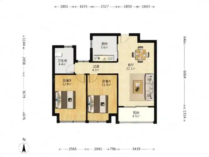 急售花语江南两房该小区其他户型房源均有欢迎咨询