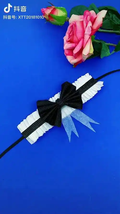 口罩做闺蜜手环口罩lo娘手环废物利用变废为宝手工创意手工变废为宝