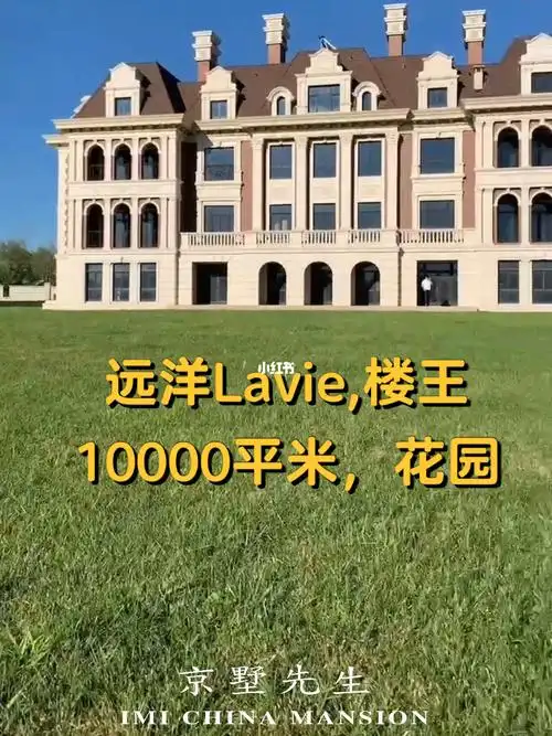 远洋lavie楼王房本3868平米花园10000平
