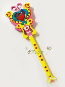 87cos 巴啦啦小魔仙 小蓝姐姐 手杖 魔法杖 cos道具武器定做