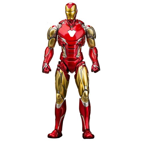 正版漫威电影可动动人手办钢铁侠mk85纳米战甲潮玩盲盒
