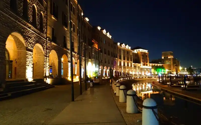 浪漫的南沙石奥游艇会夜景_哔哩哔哩_bilibili