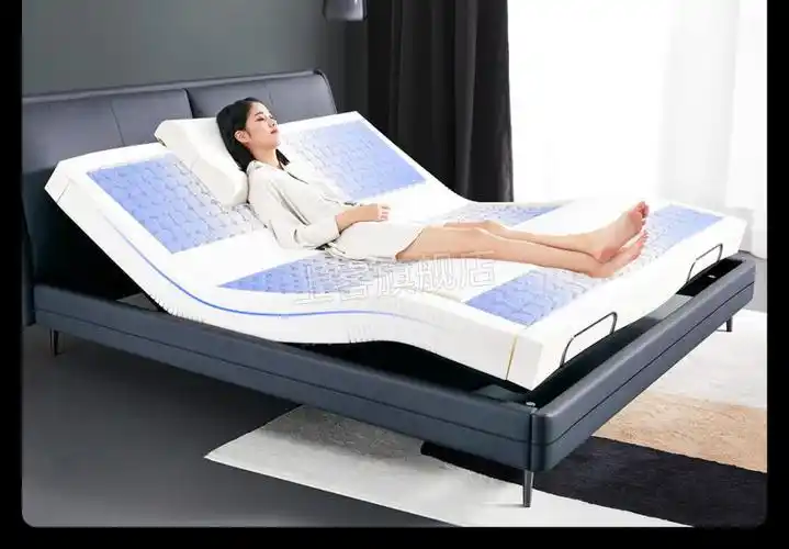 麒盛智能床 8h milan智能电动床pro多功能可升降1.8米北欧现代双人床