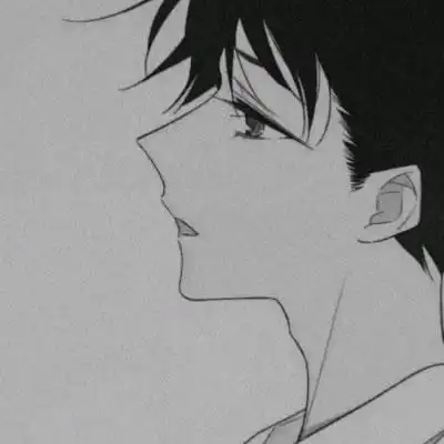 素描动漫头像男生qq