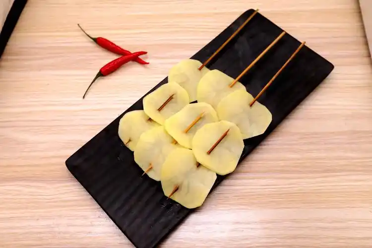 烧烤土豆5串顾村滨江公园半成品送货食物bbq土豆