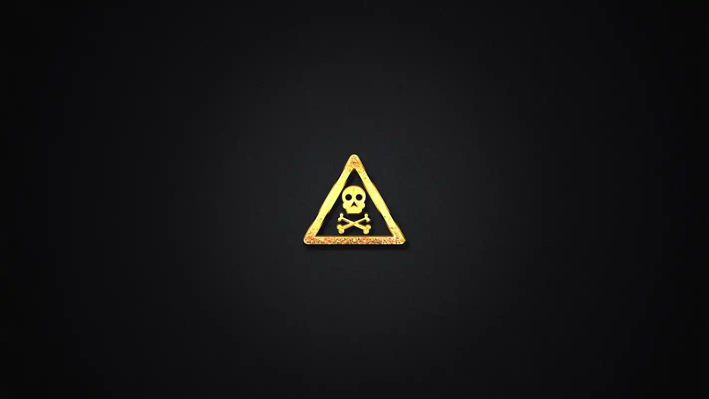 具有神秘感的黑色背景创意壁纸