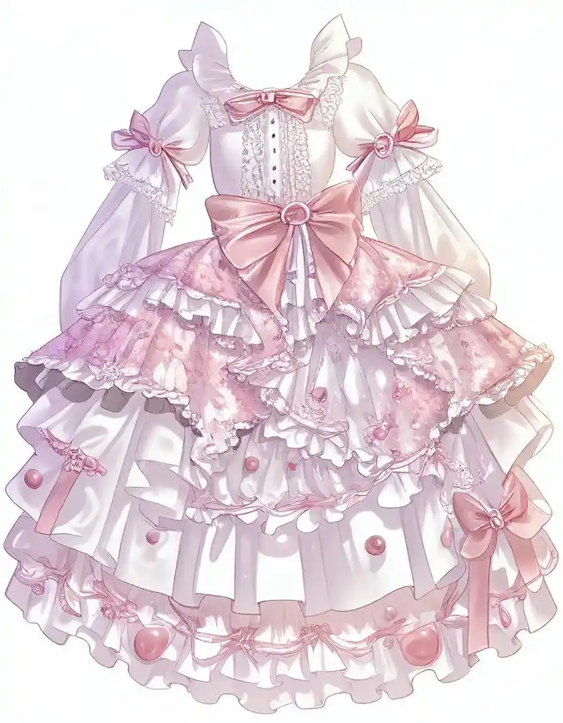 甜妹必备 | 蜜粉色洛丽塔裙子合集.一组超级甜的粉色洛丽塔小 - 抖音