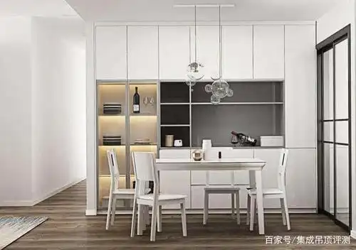 餐边柜现在都流行这么设计啦,看看你家是不是这样?