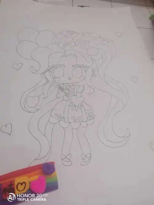 临摹小马宝莉碧奇日常画画教程