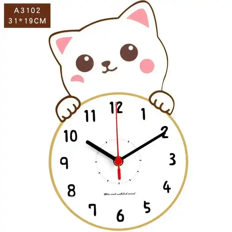 卡通 #这也太可爱了吧 #挂钟 #卡通钟表 - 抖音
