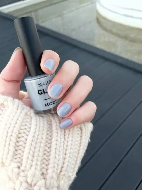 ins美甲高级显白的纯色