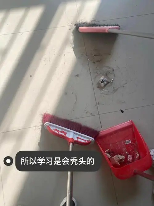 落地的不是头发是爱学习的心