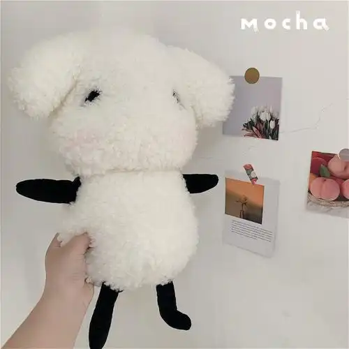 tfboys玩偶易烊千玺生日生日会会同一只羊公仔毛绒玩具毛绒布艺类玩具