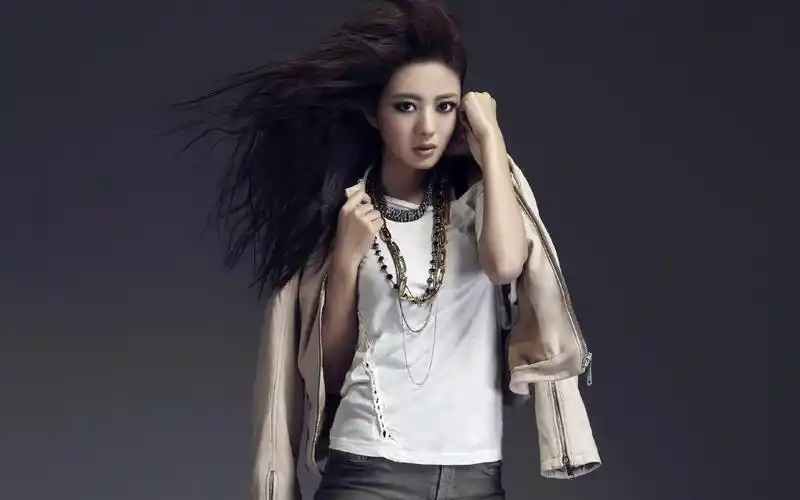 美女安以轩电脑壁纸_气质美女安以轩