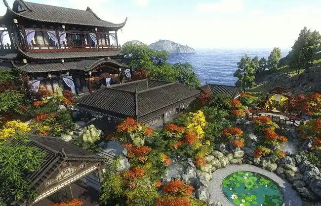 95后女孩晒庄园客单,三年装修200多座,每一座都美过风景区|古风|海景