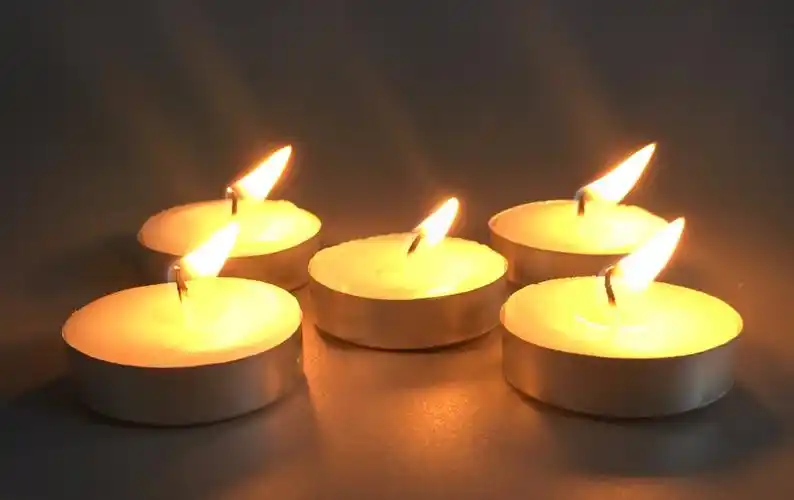 石蜡蜡烛,茶光蜡烛