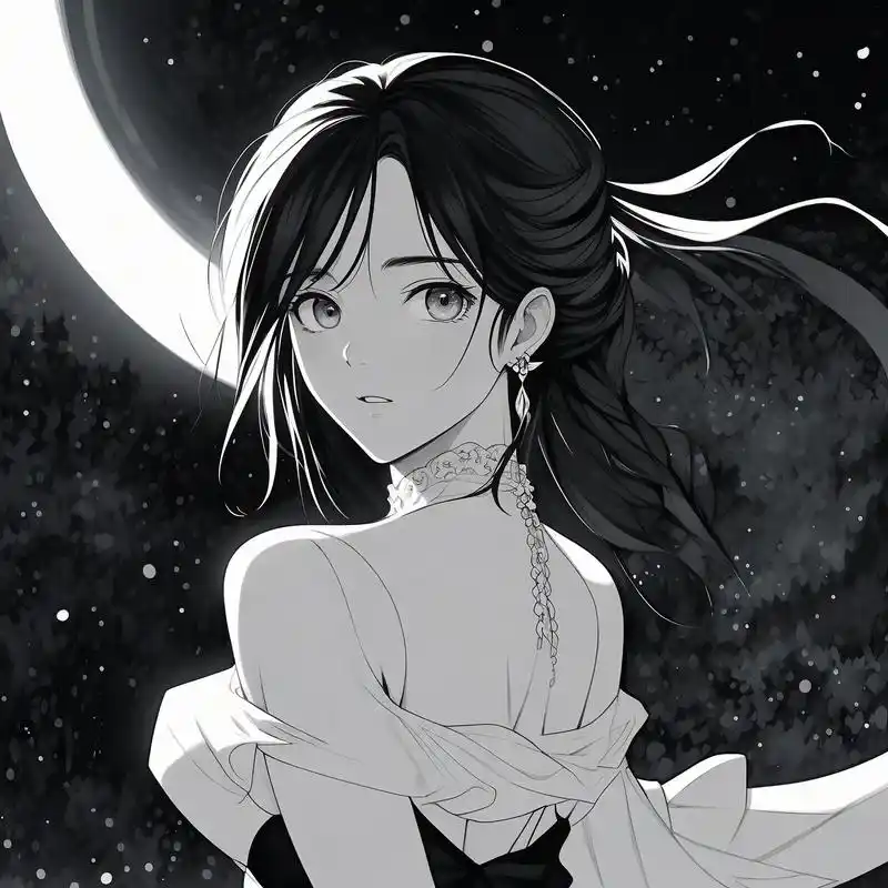 94高冷黑色系·头像女