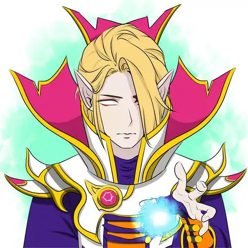 手绘dota2  卡尔 br>