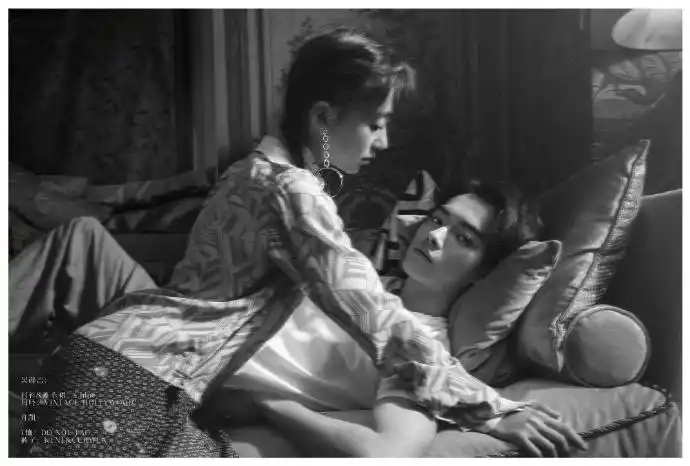 吴谨言许凯甜蜜大片写真图片