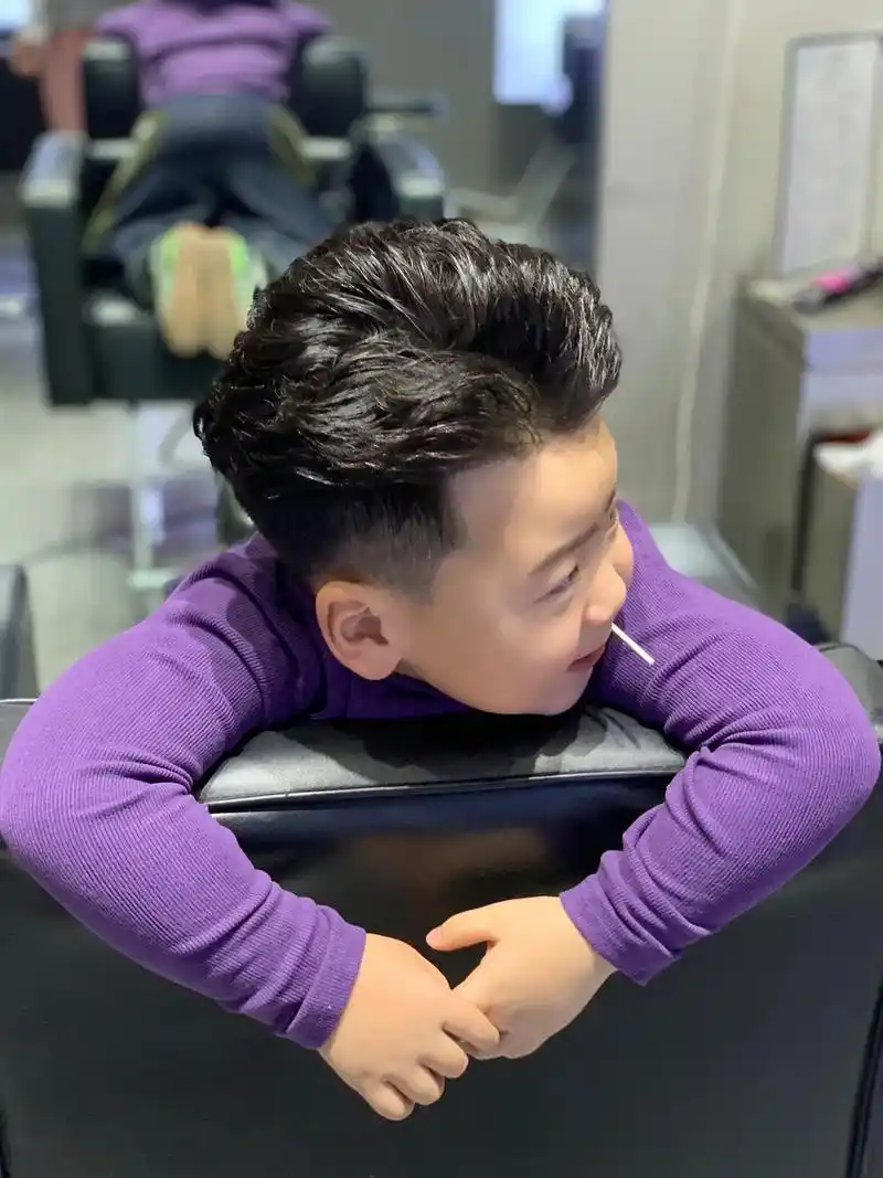 男宝宝帅气发型推荐 #换个发型迎接新年 #头型得支棱起来  - 抖音