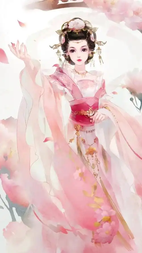 古风美女壁纸 - 创作圈主题爱好者 花粉俱乐部