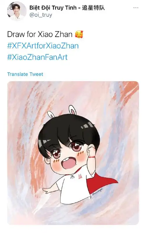 xz#我画的是肖战#海外推上的肖战小飞侠艺术周还在如火如荼地进行真