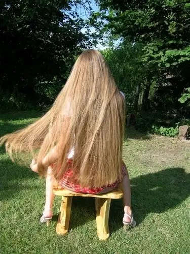 收藏的一组国外长发图片8