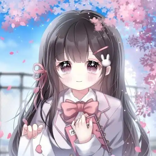 同一系列不同颜色的动漫情侣头像