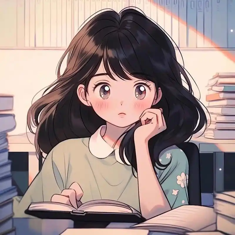 学生党女生专用头像 这组书卷气女生特别适合学生和老师呢大家还有