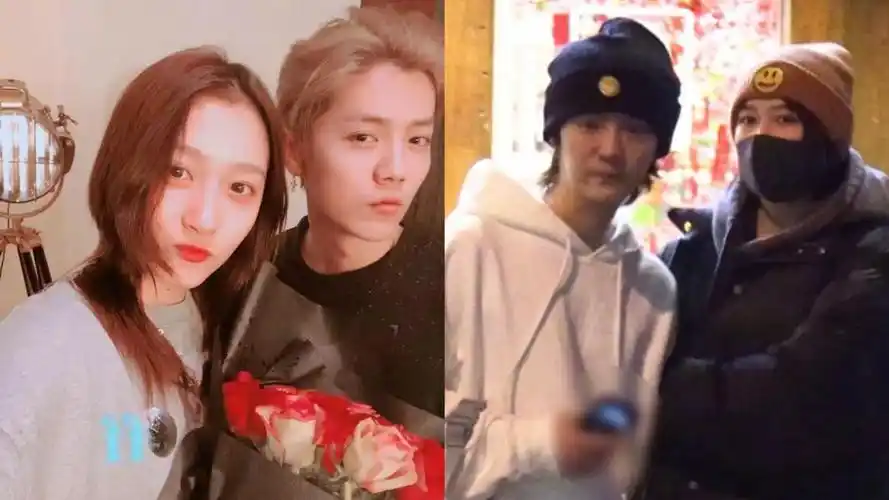 鹿晗关晓彤与好友聚餐,默契坐后排享受二人世界,恋爱七年感情稳定