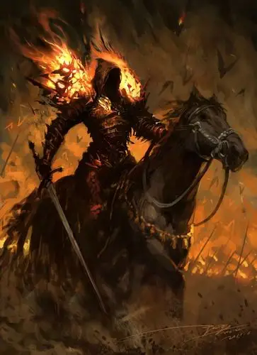 战场上纵横的魔王(这张太有感觉,这种风格的还是觉得应该给老莫)