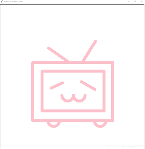 用python绘制bilibili小电视