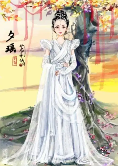 夕瑶,由杨幂饰演,她是天上掌管神界神树的女神,亦是飞蓬在神界时异性