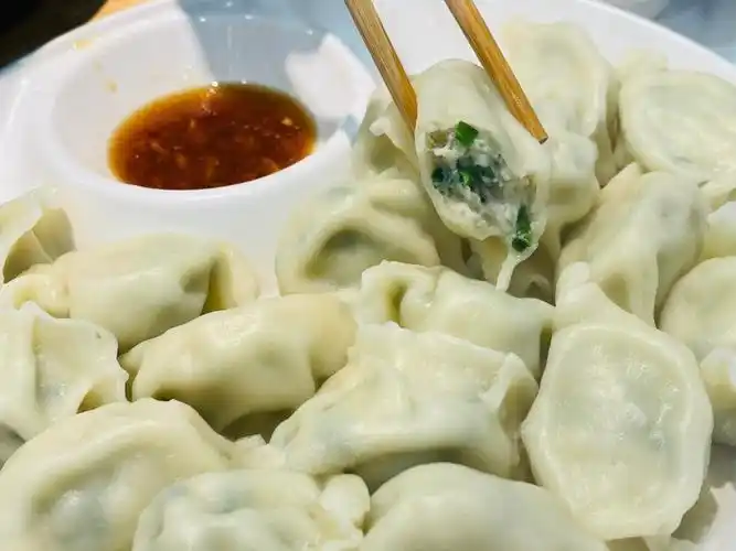 朋友推荐的一家家常菜饺子馆99地点在青岛九水东路679号靠近沙子口