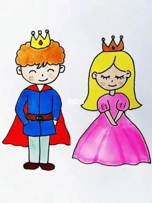 跟妹妹pk画王子和公主
