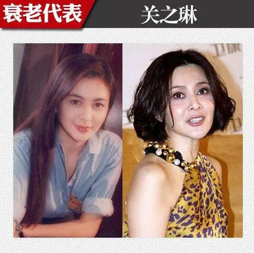 女星对比认证惊人事实 越漂亮越容易衰老?